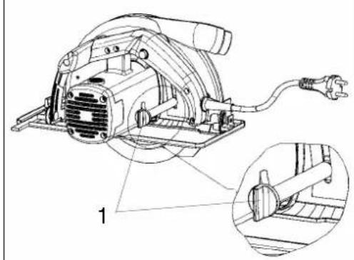 Proviel HHK 1800 - Réglage de la profondeur de coupe - 1