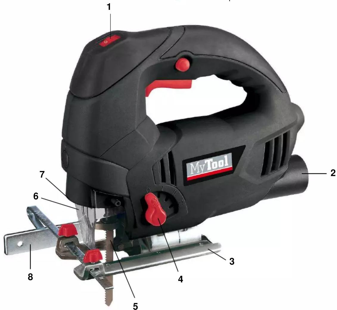 MyTool MT-ST 800E - Technical data - 1