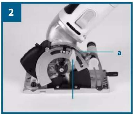 Workzone WZHK 860 L - Aspiration de poussière et de copeaux (figure 3) - 1