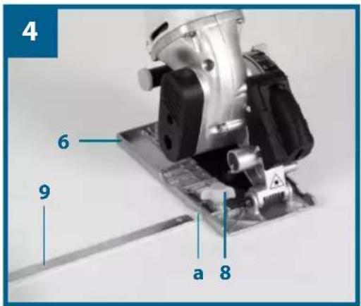 Workzone WZHK 860 L - Butée parallèle (figure 4/5) - 1