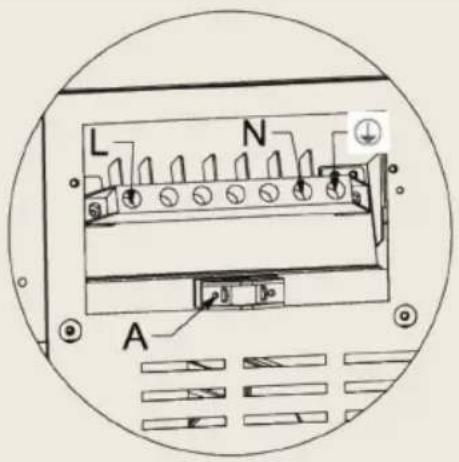 BORETTI CRI915MAT - Replacing the electric cable - 1