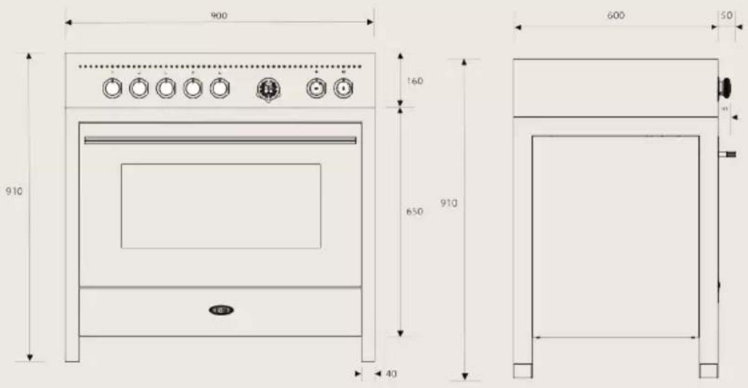 BORETTI CRG916MAT - Installation - 1
