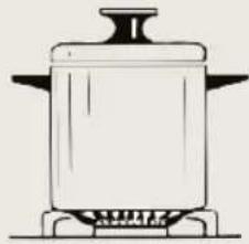 BORETTI CRG916MAT - Suggestions for using the hob burners correctly - 1