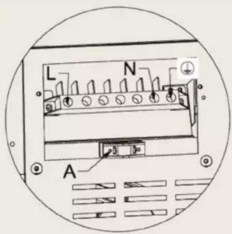 BORETTI CRG916MAT - Replacing the electric cable - 1