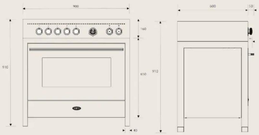 BORETTI CRI915IX - Installation - 1