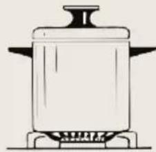 BORETTI CRI915IX - Suggestions for using the hob burners correctly - 1