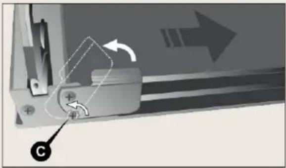 BORETTI CRI915IX - Removing the oven door - 2