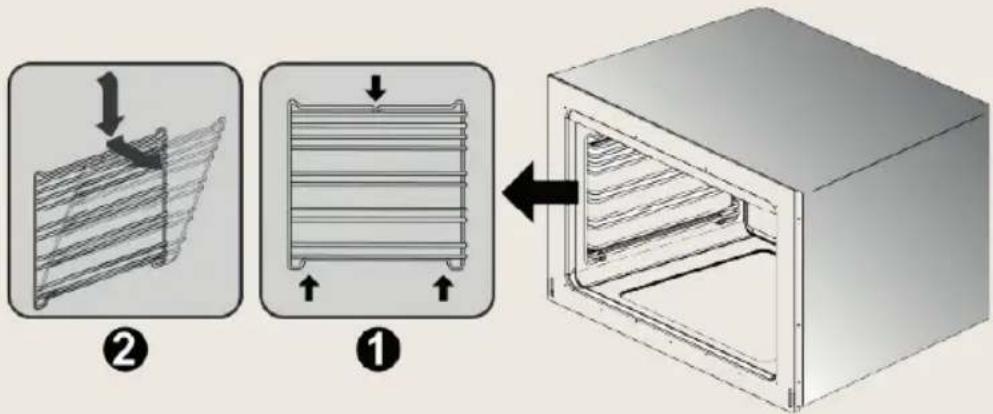 BORETTI CRI915IX - Removing the oven door - 1