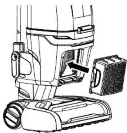 KENMORE FeatherLite Lift-Up DU4099 - HEPA MEDIA EXHAUST FILTER CLEANING - 2