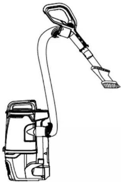 KENMORE FeatherLite Lift-Up DU4099 - LIFT-UP MODE - 4