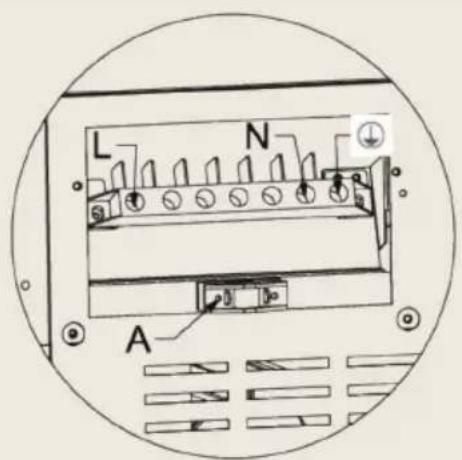 BORETTI CRG916IX - Replacing the electric cable - 1