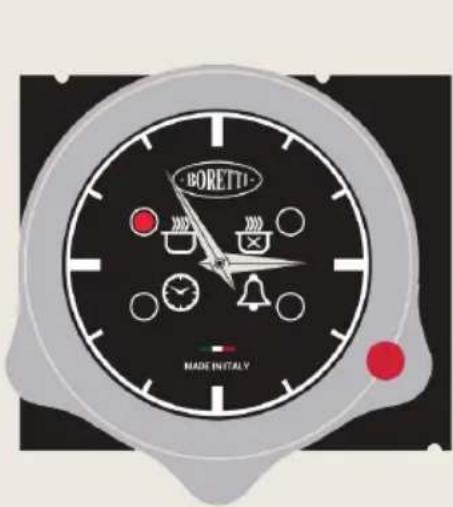BORETTI CRG916IX - Utilisation et programmation de l'horloge numérique analogue des fours - 1