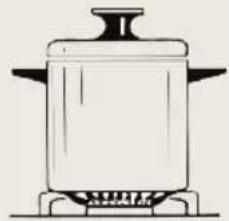 BORETTI CRG916IX - Suggestions for using the hob burners correctly - 1