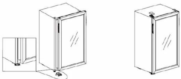 CLIMADIFF CD90B1 - Réversibilité de la porte - 3