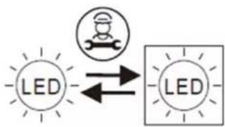CLIMADIFF CD90B1 - Replacing light - 1