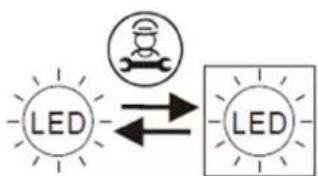 CLIMADIFF CD90B1 - Sustitución de la LÁMPARA de iluminación - 1