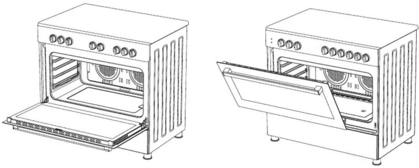 DE DIETRICH DCM1991X - Installation Of The Oven Door - 1