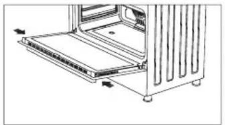 DE DIETRICH DCM1991X - Cleaning And Maintenance Of The Oven's Front Door Glass - 1