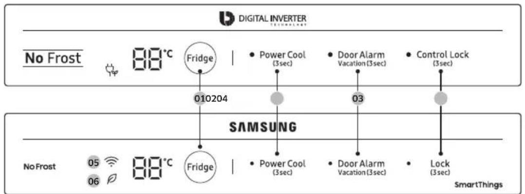 SAMSUNG RR39C7EC5B1 - Panneau principal - 2