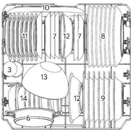 SIGNATURE SLV1442S-NE - 2.Panier inférieur : - 1