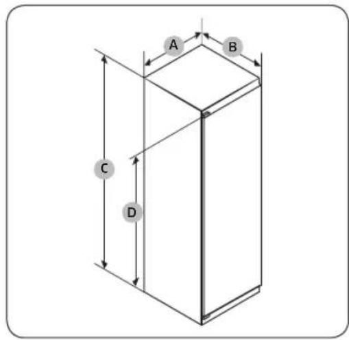 SAMSUNG BRZ22710EWW - Vereisten voor locatie: - 1