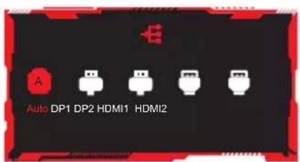 LC-Power M27-QHD-180 - Teclas rápidas - 3
