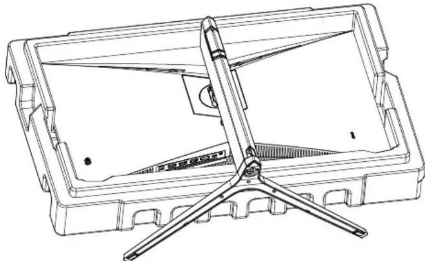 LC-Power M27-QHD-180 - Standfußinstallation - 3