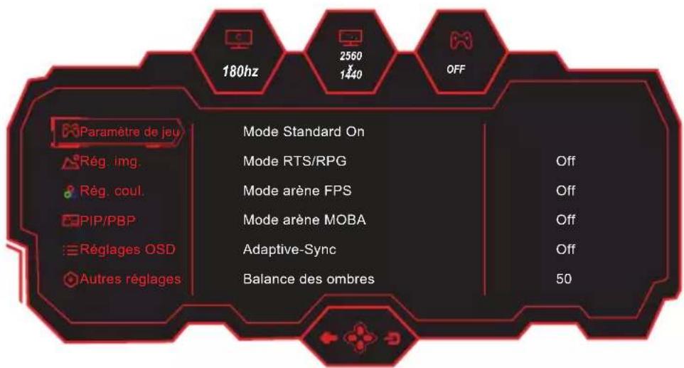 LC-Power M27-QHD-180 - OSD - 2