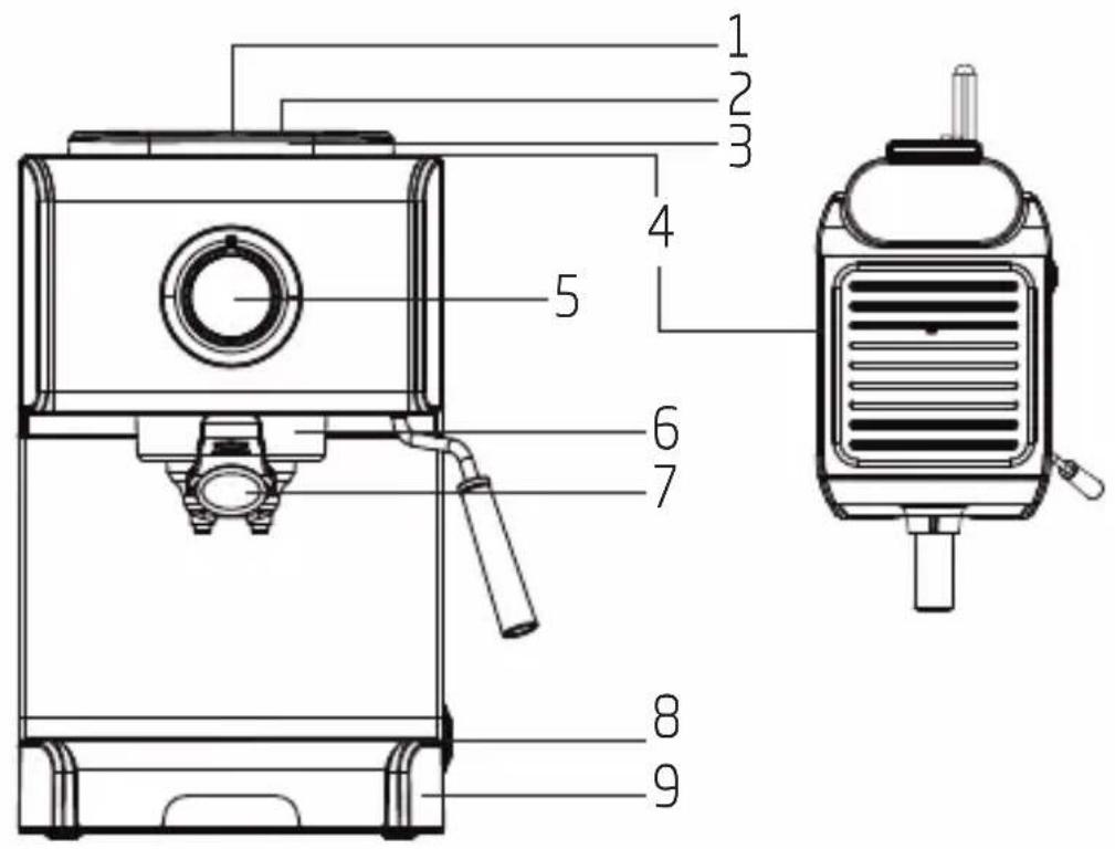 GRUNDIG CEP5152B - Váš kávovar - 1