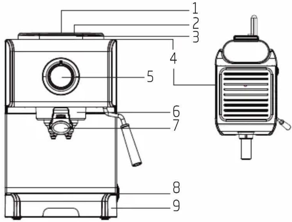 GRUNDIG CEP5152B - Váškávovar - 1