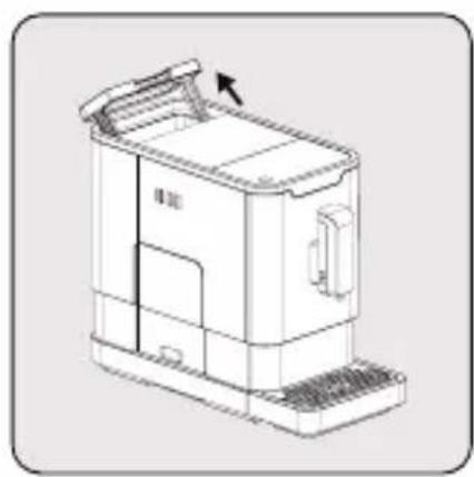 GRUNDIG CEG 3190 B - Filing the water tank - 3