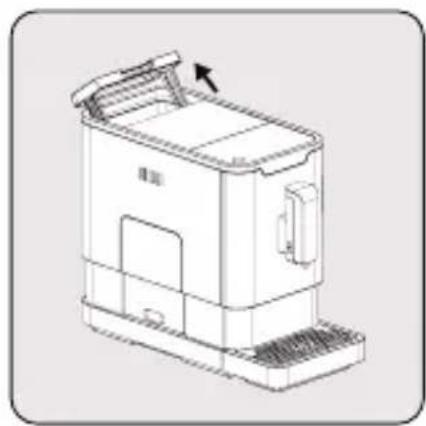 GRUNDIG CEG 3190 B - Het waterreservoir vullen - 3
