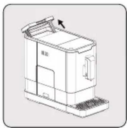 GRUNDIG CEG 3190 B - Wassertank füllen - 3