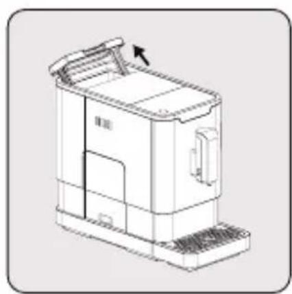 GRUNDIG CEG 3190 B - Su haznesinin doldurulması - 3