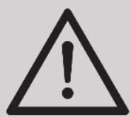 GRUNDIG CEG 3190 B - Danger resulting from improper use! - 1