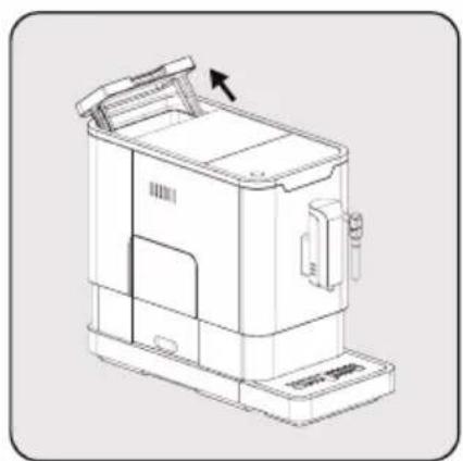 GRUNDIG CEG 3192 B - Filling the water tank - 3