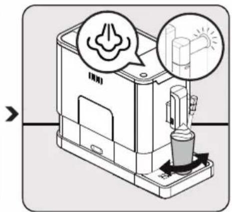 GRUNDIG CEG 3192 B - Schaummilch für Kaffee zubereiten - 3