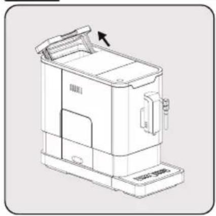 GRUNDIG CEG 3192 B - Het waterreservoir vullen - 3