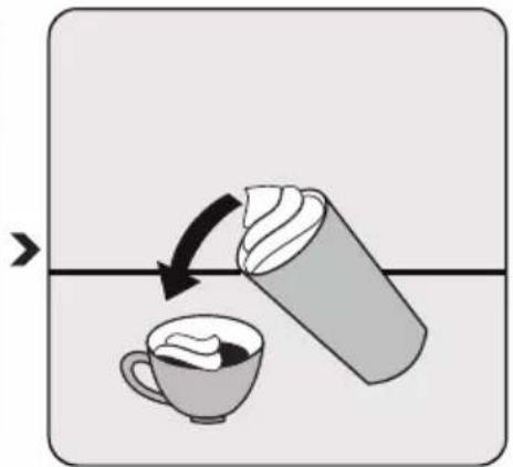 GRUNDIG CEG 3192 B - Preparing Frothy Milk for Coffee - 4