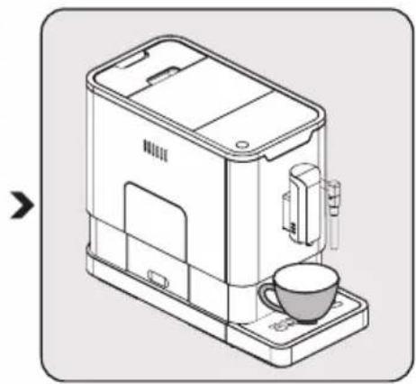 GRUNDIG CEG 3192 B - Preparación de Su Café - 2