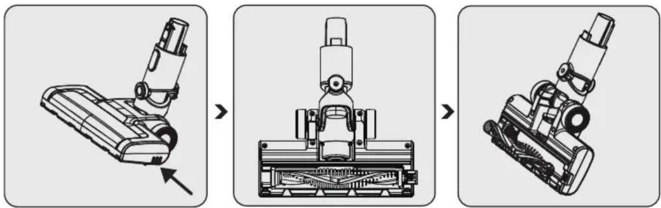 GRUNDIG VCP 3330 L - Cleaning of the brush - 2