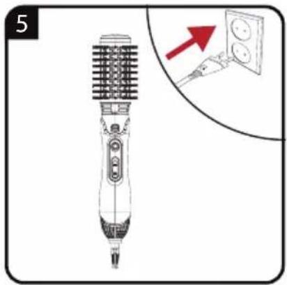GRUNDIG HS 6220 - Curls &amp; Volume Hair Styler - 5