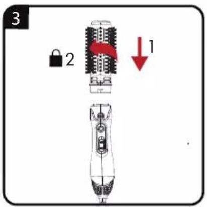 GRUNDIG HS 6220 - Curls &amp; Volume Hair Styler - 3