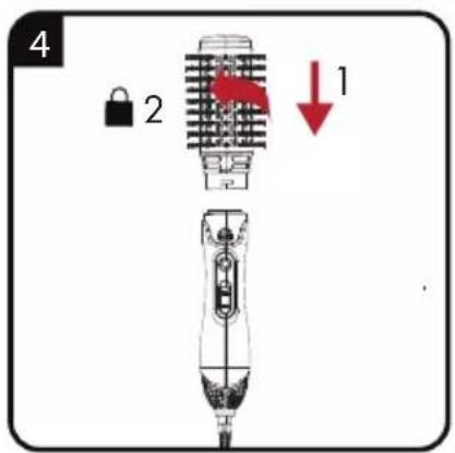 GRUNDIG HS 6220 - Curls &amp; Volume Hair Styler - 4