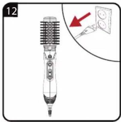 GRUNDIG HS 6220 - Curls &amp; Volume Hair Styler - 14