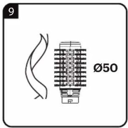 GRUNDIG HS 6220 - Curls &amp; Volume Hair Styler - 10