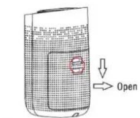 CLIMADIFF AIRPUR3 - Remplacing the filter - 1