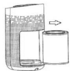 CLIMADIFF AIRPUR3 - Remplacing the filter - 2