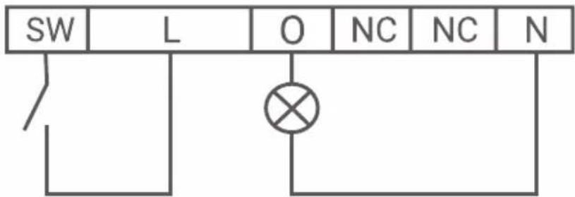 EZVIZ T35WM - Schéma de câblage de base - 1
