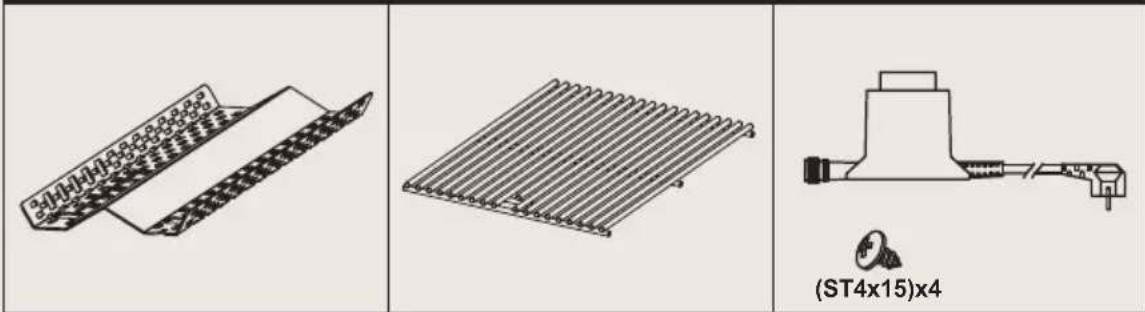 BORETTI Imperatore Nero BI - Parts list - 2